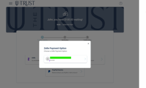 PNC Bank online payment instructions for Zelle screenshot 1
